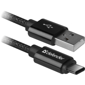 Кабель USB - USB Type-C, 1м, Defender USB09-03T PRO (87814)