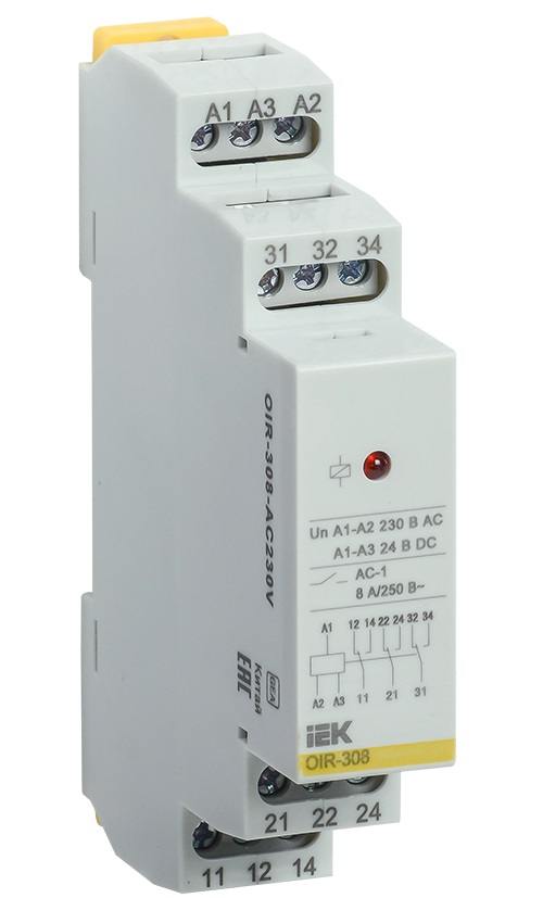Реле промежуточное IEK OIR-308-AC230V