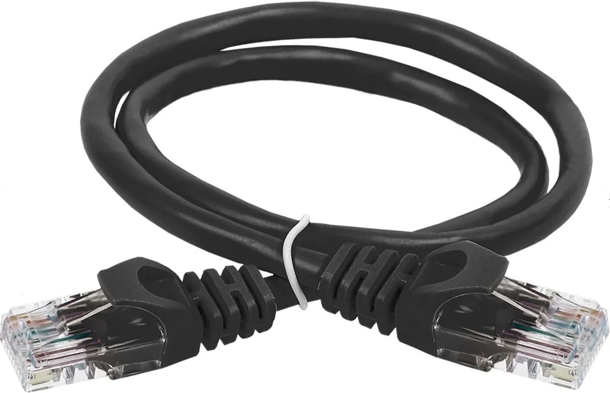 Кабель патч-корд U/UTP 5e кат. 2м GENERICA PC09-C5EU-2M-G