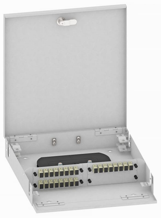 Кросс оптический настенный TopLAN КРН-Top-24SC/U-OM2-GY