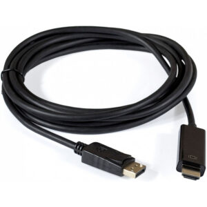 Кабель DisplayPort (M) - HDMI (M), 3м, ExeGate EX-CC-DP-HDMI-3.0
