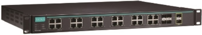 Коммутатор управляемый MOXA ICS-G7526A-8GSFP-2XG-HV-HV-T