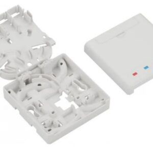 Кросс оптический на DIN-рейку Lanmaster LAN-DRF-4SC/SB-WH