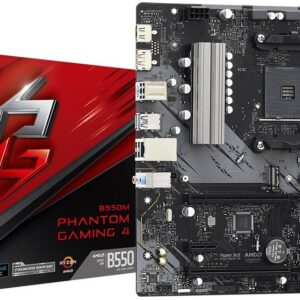 Материнская плата ASRock B550M PHANTOM GAMING 4, AM4, AMD B550, mATX