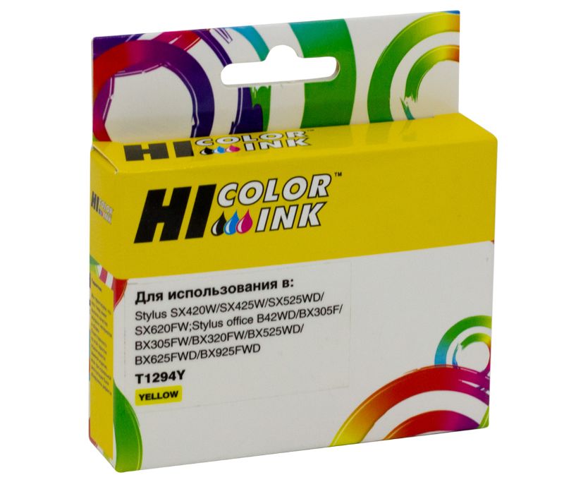 Тонер-картридж Hi-Black HB-T1294 Желтый