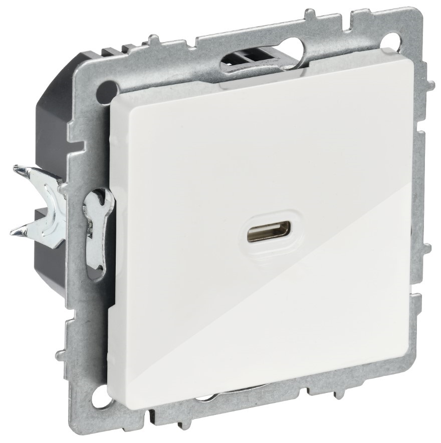 Розетка USB IEK BR-U13-065-K01