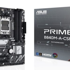 Материнская плата ASUS PRIME B840M-A-CSM, AM5, AMD B840, mATX