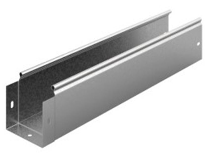 Лоток листовой неперфорированный Ostec ЛНМЗТ-100х80х3000-1,0-СЦ
