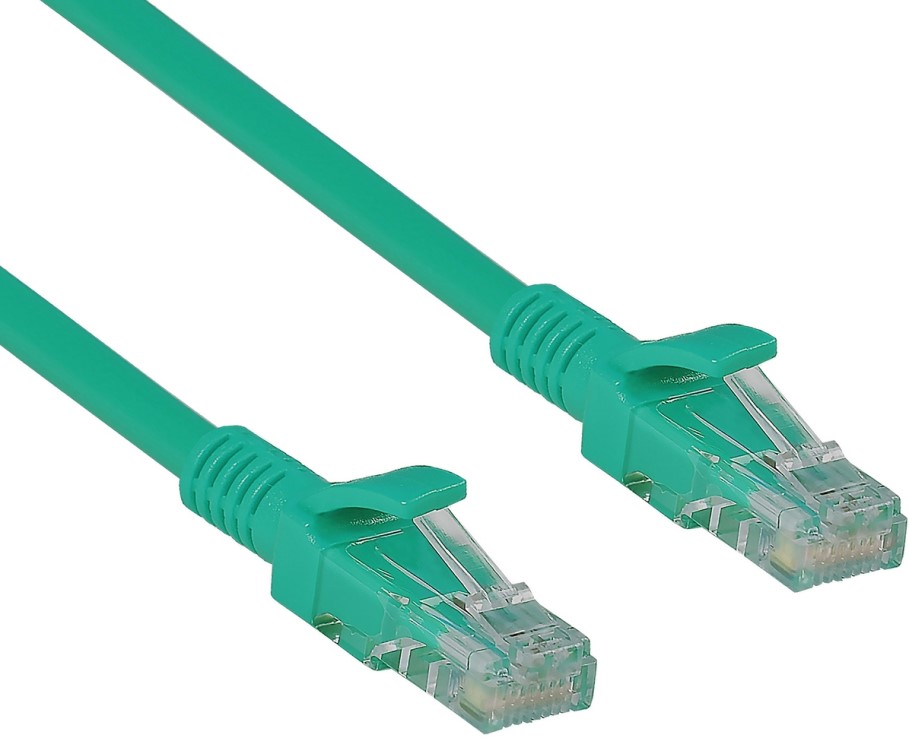 Кабель патч-корд U/UTP 5e кат. 2м Exegate UTP-RJ45-RJ45-5e-2M-GN