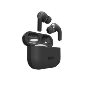 Беспроводные наушники SBS AIR KAB MAX, Bluetooth, Внутриканальные, Черный, [TEEARTWSPMAXBTK]