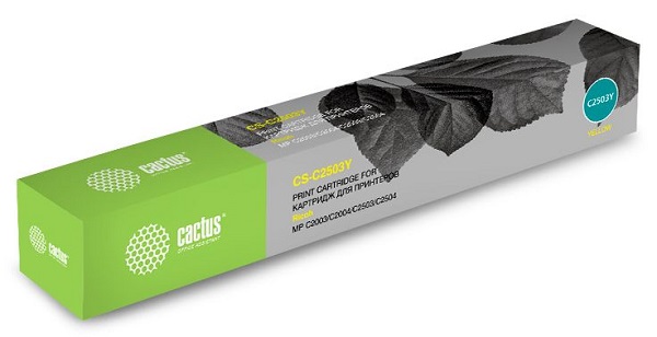 Тонер-картридж Cactus CS-C2503Y Желтый