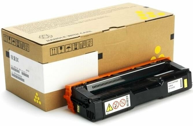 Тонер-картридж Ricoh Yellow SP C252E Желтый