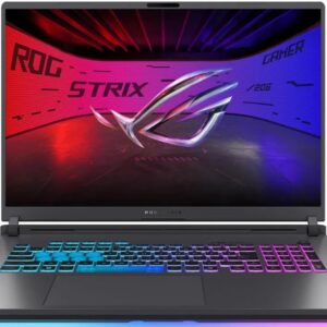 Ноутбук ASUS ROG Strix G18 G815JMR-TT239 18" (Intel Core i9, 16Гб DDR5, SSD 512 Гб, GeForce RTX 5060, Без ОС) Серый [90NR0LE1-M00BD0]