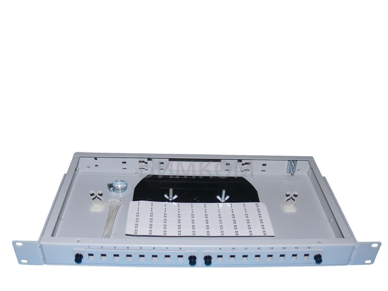 Кросс оптический стоечный Vimcom СКРУ-1U19-A16/24-LC