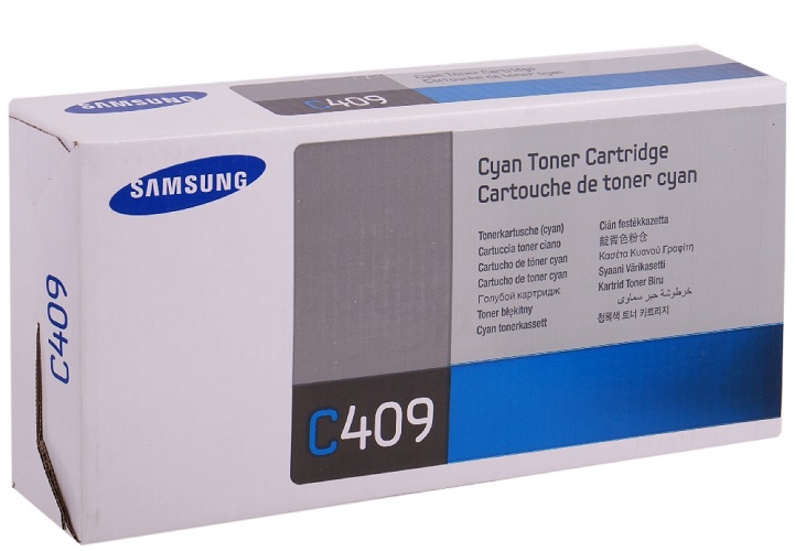 Тонер-картридж Samsung CLT-C409S/SEE Голубой