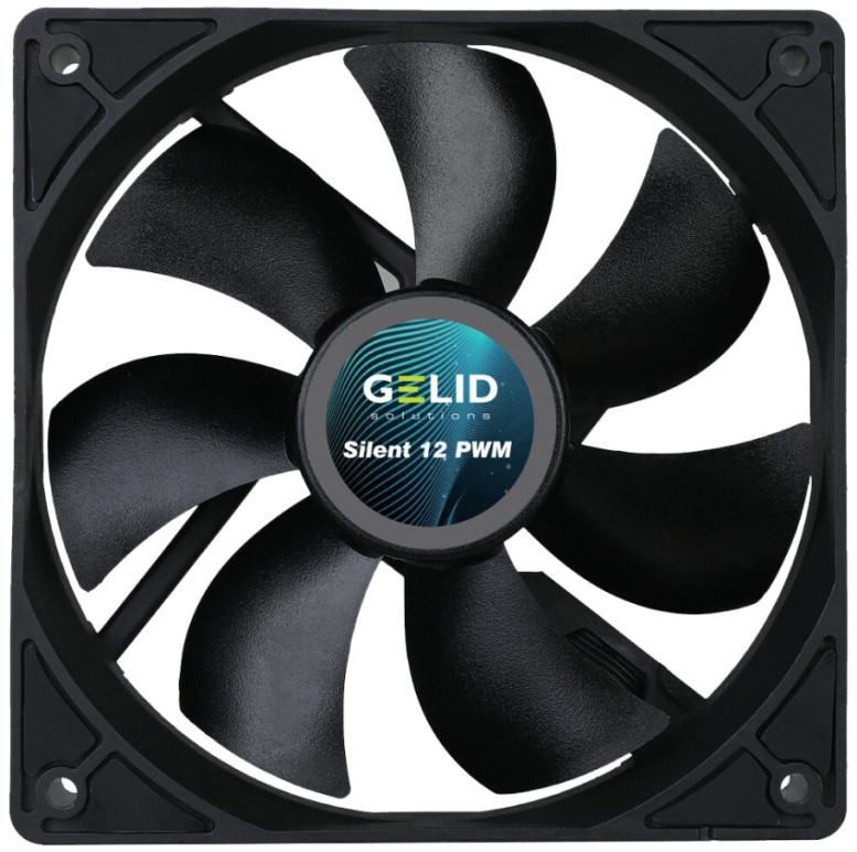 Вентилятор для корпуса GELID SILENT 12 PWM BLACK