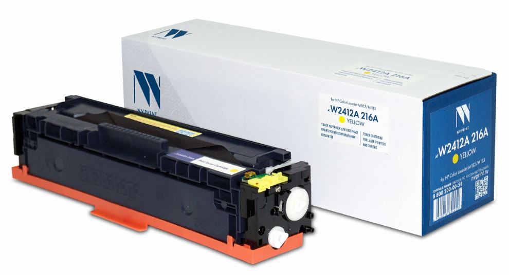 Тонер-картридж NVP NV-W2412A-216AY Желтый