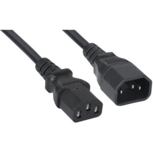 Кабель питания C13 - C14, 3м, Filum FL-PC-C13/C14-C-3.0-BK