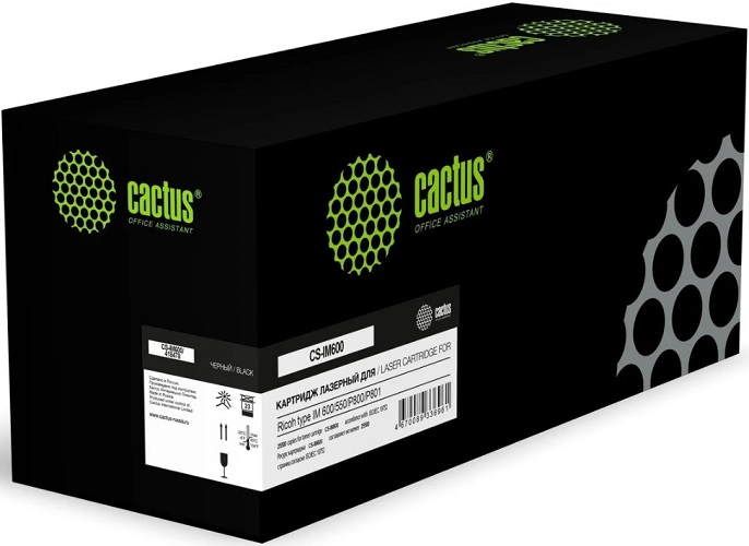Тонер-картридж Cactus CS-IM600 Черный
