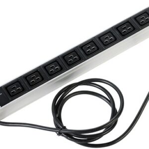 Блок розеток 19", 8 розеток ЦМО R-16-8C19-I-440-3