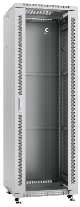 Шкаф напольный 19", 37U Cabeus SH-05C-37U60/60