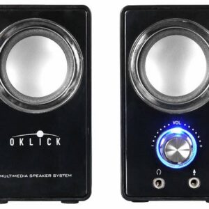 Компьютерная акустика 2.0 Oklick OK-116, Черный, [Oklick 315691]