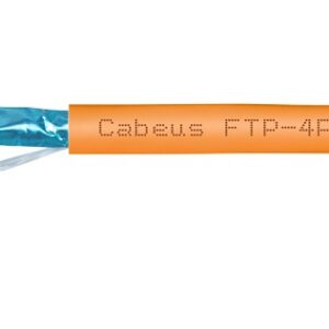 Кабель витая пара F/UTP 6 кат. 4 пары Cabeus FTP-4P-Cat.6-SOLID-LSZH