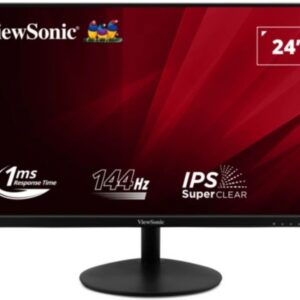 Монитор 23.8 " Viewsonic VA24E2-H, Черный, [VA24E2-H]