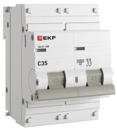 Автоматический выключатель EKF mcb47100-2-35C-pro