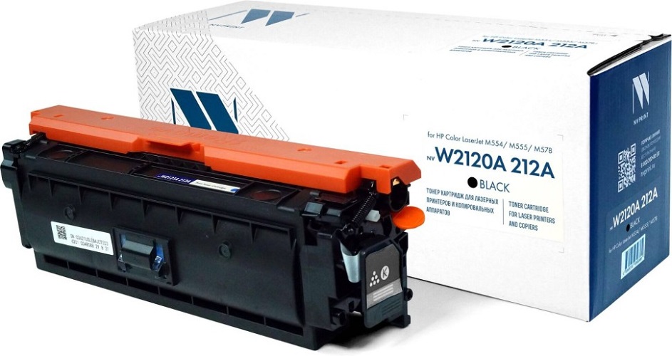 Тонер-картридж NVP NV-W2120A-212A-Bk Черный