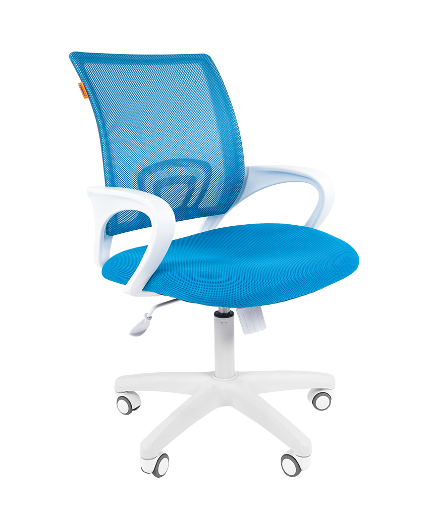 Кресло офисное Chairman 696 белый пластик (white)