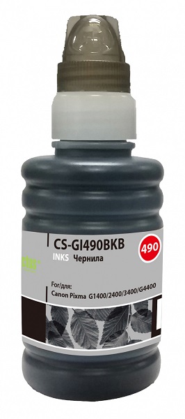 Тонер-картридж Cactus CS-GI490BKB Черный