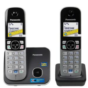Телефон DECT Panasonic KX-TG6812RUB