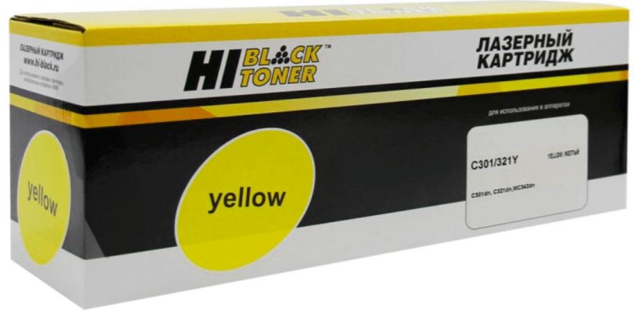Тонер-картридж Hi-Black HB-44973541 Желтый
