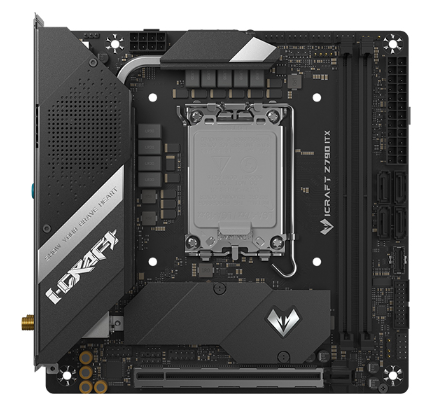 Материнская плата MAXSUN iCraft Z790ITX WIFI, LGA1700, Intel Z790, Mini-ITX
