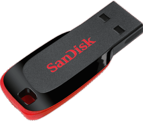 Накопитель USB 2.0 128GB SanDisk Cruzer Blade