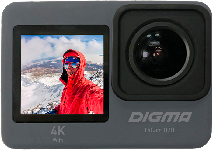 Экшн-камера Digma DiCam 870