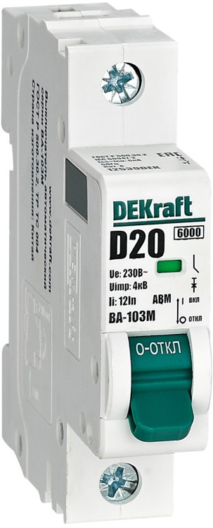 Автоматический выключатель DEKraft 12539DEK