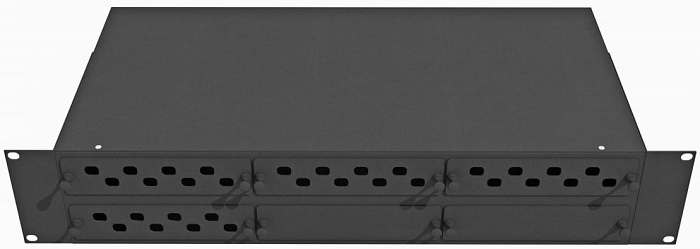 Кросс оптический стоечный TopLAN КРС-Top-2U-32FC/ST-BK