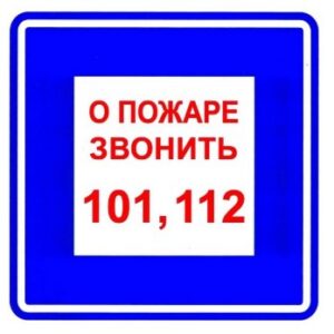 Знак Прочие российские В 01