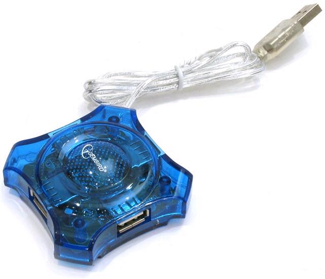 Разветвитель USB 2.0 Gembird UHB-C224