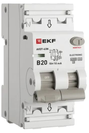 Автомат дифференциальный EKF D63N26EA20B10