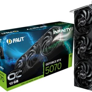 Видеокарта Palit nVidia GeForce RTX 5070, 12 ГБ GDDR7, [NE75070S19K9-GB2050S]