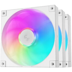 Вентилятор для корпуса DeepCool FD14 ARGB WH (3 шт.)