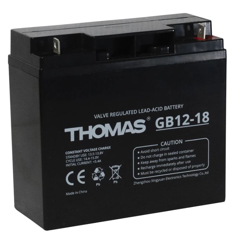 Батарея Thomas GB12-18(Thomas)