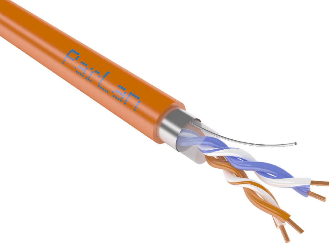 Кабель Паритет ParLan F/UTP Cat5e ZH нг(А)-HF 2х2х0,52