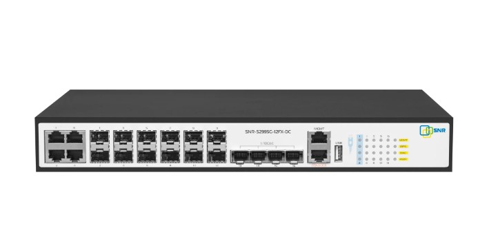 Коммутатор управляемый SNR SNR-S2995G-12FX-DC