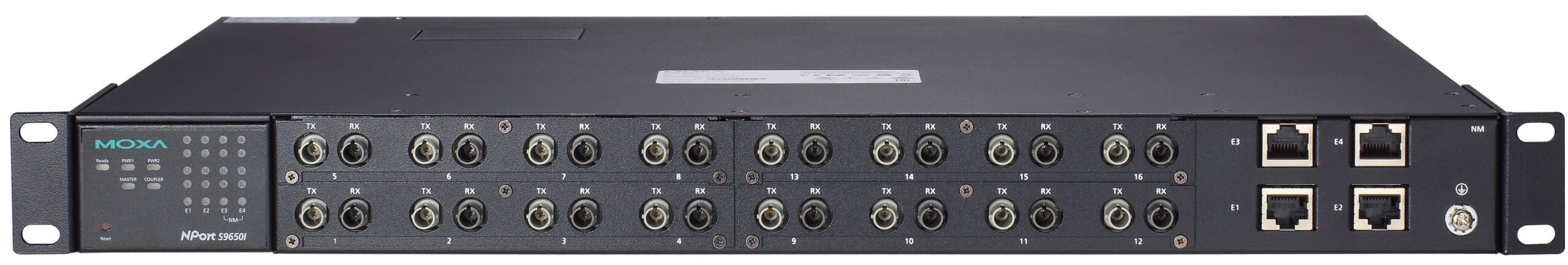 Преобразователь MOXA NPort S9650I-16F-2HV-E-T