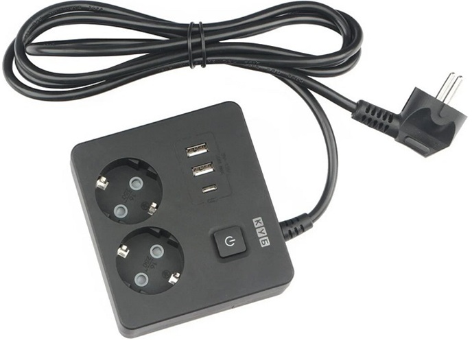Удлинитель сетевой Power Cube PC-1B-2M