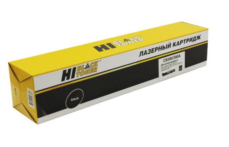 Тонер-картридж Hi-Black HB-CB380A/CB390A Черный